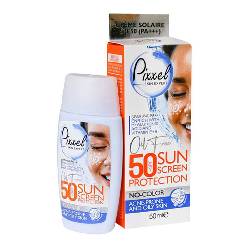 خرید ضد افتاب بی رنگ پیکسل مخصوص پوست چرب و جوش دار