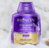 شامپو بیوکسین بنفش مدل Collagen & Biotin – حجمدهنده و ضد ریزش
